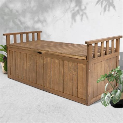 patio box for metal chairs|outdoor wooden storage boxes.